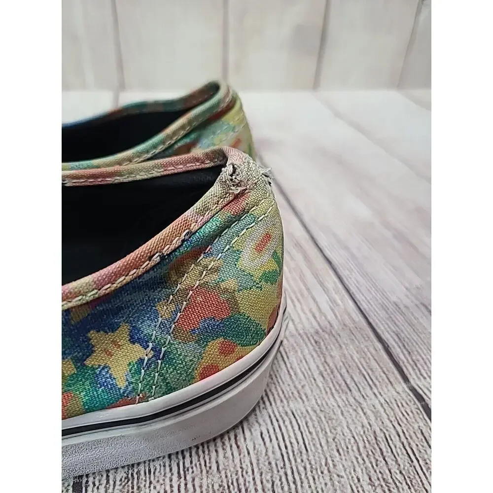 Vans X Super Mario Game Over Skateboard Shoe Women's 8 Men's 6.5 Canvas - Picture 8 of 16